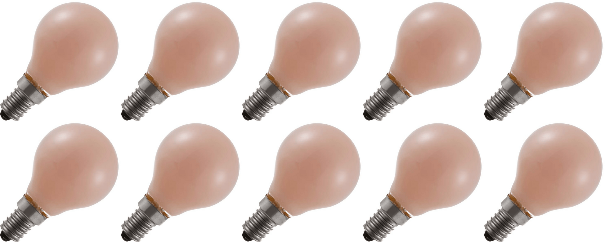 Lighto | LED Lamp | E14 | Kogel Flame | 4.5W | 10 stuks