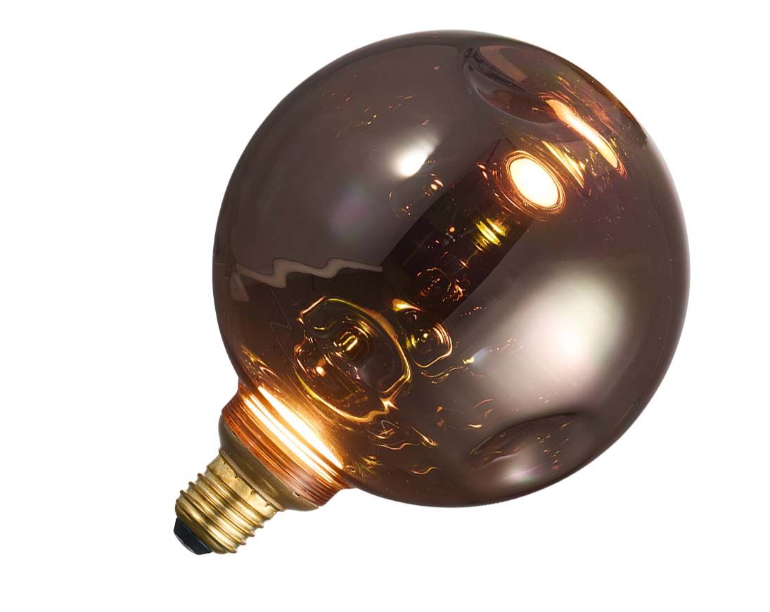 Lighto | LED Lamp | E27 Fitting | Globelamp | Gekleurd | G125 | 150mm | 4.6W