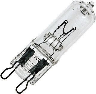 SPL | Insteeklamp | G9 Fitting | 52W | 240V | Helder