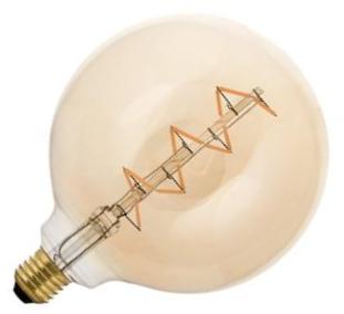 Bailey | LED Globelamp | Grote fitting E27 Dimbaar | 3W (vervangt 27W)