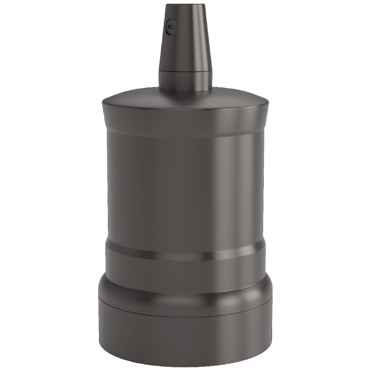 Calex | Lamphouder | E27 Fitting | Aluminium | Mat Parel Zwart | 60W