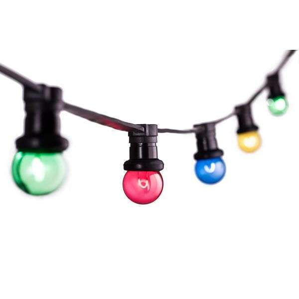 Prikkabel 20 Meter | 40 Fittingen E27 | IP44