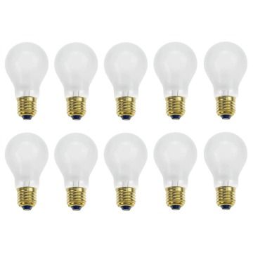 Gloeilamp | Grote fitting E27 | Standaardlamp | Mat | 65mm | 200W