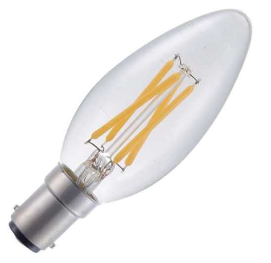 SPL | LED Kaarslamp | BA15d  | 4W Dimbaar