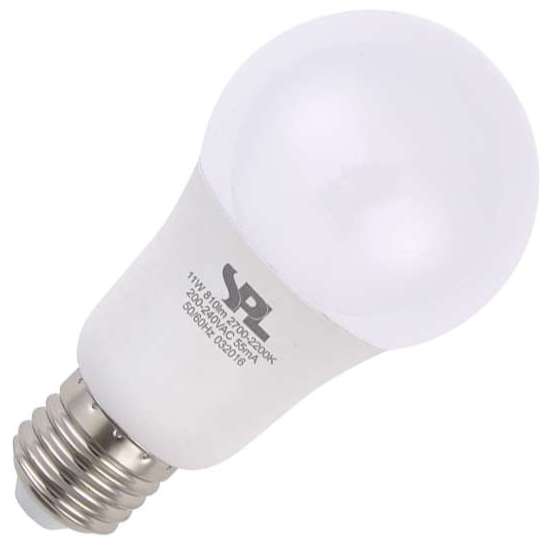 SPL | LED Lamp | Grote fitting E27  | 11W Dimbaar