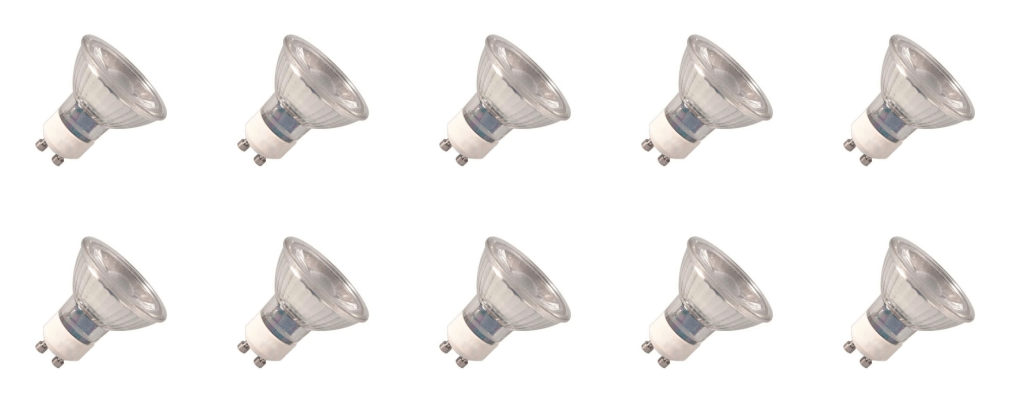 Lighto | LED lamp | Kleine fitting E14 | Spot | Helder | 50mm | 3W | 10 stuks