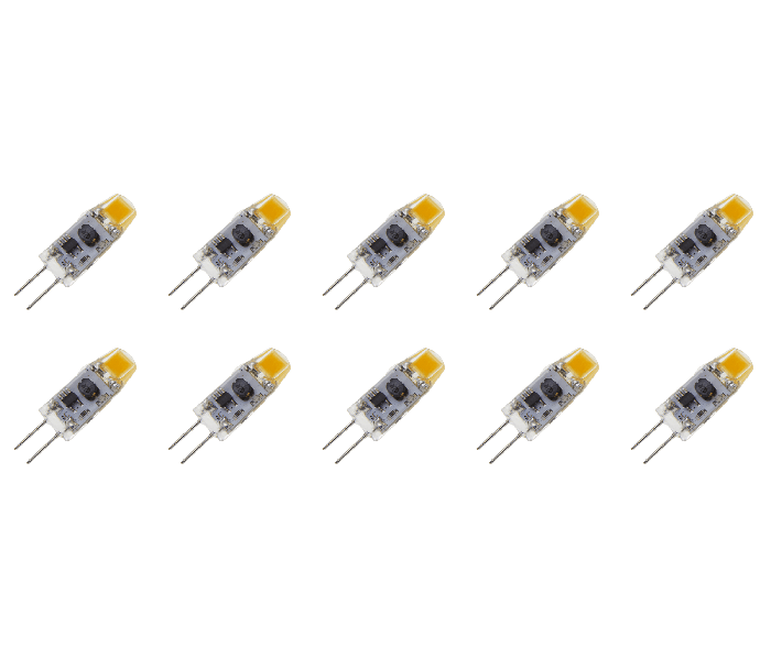Lighto | LED lamp | G4 Fitting | Insteeklamp | Helder | 9mm | 1W | 10 stuks