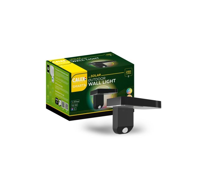 Calex | Smart Outdoor Solar Wall Light