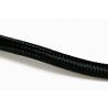 Stoffen kabel zwart 2x0.75mm 10 meter
