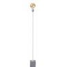 Vloerlamp Concrete Straight E27 wit