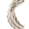 Bailey stoffen kabel gedraaid 2-aderig beige 3m