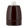 Bailey fitting porselein E27 bruin Bailey fitting porselein E27 bruin