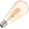 Bailey | LED Edison Sensorlamp Dag/Nacht | Grote fitting E27 | 4W (vervangt 40W) Goud Bailey | LED Edison Sensorlamp Dag/Nacht | Grote fitting E27 | 4W (vervangt 40W) Goud