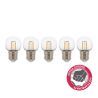 Bailey | 5x LED Kogellamp | Grote fitting E27 | 2W Bailey | 5x LED Kogellamp | Grote fitting E27 | 2W