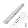 Lighto | LED TL + Armatuur | T8 | 2x22W | 150cm | IP65 | Waterdicht | vervangt 2x58W TL buis