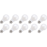 Lighto | LED filament | Grote fitting E27 | Standaardlamp | Helder | 60mm | 5W | 10 stuks Lighto | LED filament | Grote fitting E27 | Standaardlamp | Helder | 60mm | 5W | 10 stuks