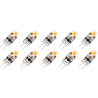 Lighto | LED lamp | G4 Fitting | Insteeklamp | Helder | 10mm | 1W | 10 stuks
