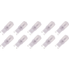 Lighto | LED lamp | G9 Fitting | Insteeklamp | Helder | 12mm | 2,5W | 10 stuks Lighto | LED lamp | G9 Fitting | Insteeklamp | Helder | 12mm | 2,5W | 10 stuks