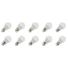 Lighto | LED lamp | Grote fitting E27 | Kogellamp | Helder | 45mm | 3W | 10 stuks Lighto | LED lamp | Grote fitting E27 | Kogellamp | Helder | 45mm | 3W | 10 stuks