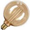 Bailey | LED lamp | Grote fitting E27 | Globelamp | Goud | 125mm | 4W