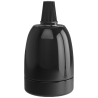 Calex | Lamphouder | E27 fitting | Keramiek | Zwart | 60W