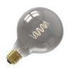 Calex | LED filament | Grote fitting E27 | G95 | Titanium | 4W Calex | LED filament | Grote fitting E27 | G95 | Titanium | 4W