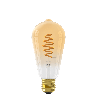 Calex | Smart | E27 fitting | Rustiek | ST64 | Goud | 7W | Bediening app Calex | Smart | E27 fitting | Rustiek | ST64 | Goud | 7W | Bediening app