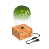 Calex | Tafelarmatuur | Hout FSC | 1,8M zwarte stoffen kabel | Aan/uit-schakelaar Calex | Tafelarmatuur | Hout FSC | 1,8M zwarte stoffen kabel | Aan/uit-schakelaar