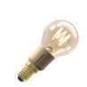 Calex | LED filament | Kleine fitting E14 | P45 Kogel | Goud | 4W | 3-step dimming