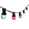 Prikkabel 20 Meter | 20 Fittingen E27 | IP44 Prikkabel 20 Meter | 20 Fittingen E27 | IP44