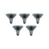 5x Halogeen Spot PAR30 | Grote fitting E27 Dimbaar | 50W 96mm