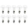 10x Gloeilamp | Grote fitting E27 | 25W