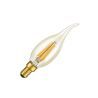 SPL | LED Filament | Kleine fitting E14 | Kaarslamp met tip | Helder | Goud | 4W | Dimbaar SPL | LED Filament | Kleine fitting E14 | Kaarslamp met tip | Helder | Goud | 4W | Dimbaar