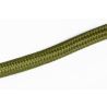 Stoffen kabel groen rond 2x0.75mm 10 meter