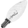 Gloeilamp Kaarslamp gedraaid | Kleine fitting E14 | 40W Gloeilamp Kaarslamp gedraaid | Kleine fitting E14 | 40W