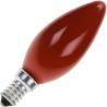 Gloeilamp Kaarslamp | Kleine fitting E14 | 25W Rood Gloeilamp Kaarslamp | Kleine fitting E14 | 25W Rood