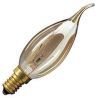 Gloeilamp | Kleine fitting E14 | Kaarslamp tip | Goud | 35mm | 25W Gloeilamp | Kleine fitting E14 | Kaarslamp tip | Goud | 35mm | 25W