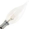 Gloeilamp Kaarslamp tip | Kleine fitting E14 | 15W 