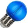 Bailey 5x Kogellamp Blauw | LED Filament 0,6W | Grote fitting E27 Plastic