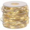 Kerst draadverlichting op rol 25m met 500 LED-lampjes wit Kerst draadverlichting op rol 25m met 500 LED-lampjes wit