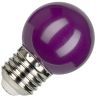 Bailey | LED lamp | Grote fitting E27 | Kogellamp | Paars | 45mm | 1W Bailey | LED lamp | Grote fitting E27 | Kogellamp | Paars | 45mm | 1W