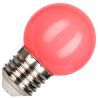 Bailey | LED lamp | Grote fitting E27 | Kogellamp | Roze | 45mm | 1W
