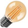 Lighto | LED filament | Grote fitting E27 | Kogellamp | Goud | 45mm | 4W Lighto | LED filament | Grote fitting E27 | Kogellamp | Goud | 45mm | 4W