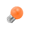 Lighto | LED lamp | Grote fitting E27 | Kogellamp | Oranje | 45mm | 1W Lighto | LED lamp | Grote fitting E27 | Kogellamp | Oranje | 45mm | 1W