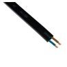 Prikkabel 2 x 1.5 mm neopreen zwart per meter Prikkabel 2 x 1.5 mm neopreen zwart per meter