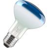 Gloeilamp Reflectorlamp | Grote fitting E27 | 60W 80mm Blauw