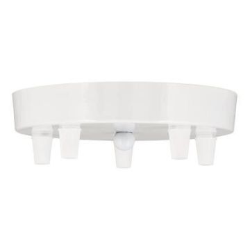 Bailey plafondkap porselein wit multi 1-5 kabels