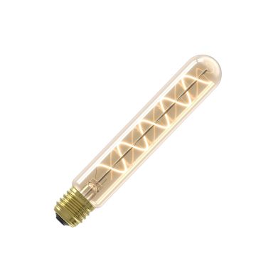 Calex | LED filament | Grote fitting E27 | T45 | Buis | Goud | 2.5W