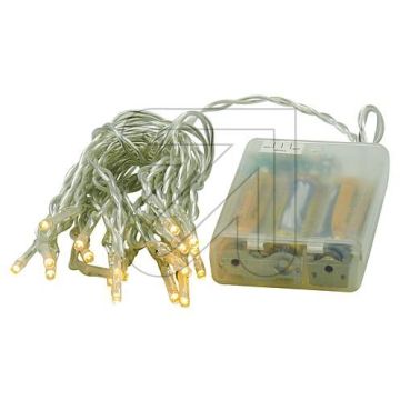 EGB LED streng 20 kerstlampjes met timer op batterijen voor binnen