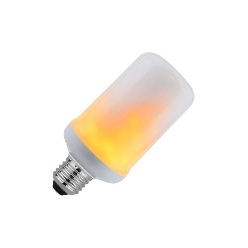 plank Isaac Langwerpig SPL Vlamlamp Flikkerend | LED Buislamp | E27 Grote Fitting 4W